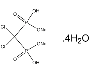 二氯亚甲基二磷酸二钠四水合物
