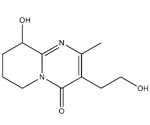 2-甲基-3-（2-羟基）乙基-9-羟基-6，7，8，9-四氢-4H-吡啶并[1,2-a]嘧啶-4-酮