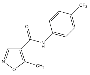 N-（4-三氟甲基苯基）-5-甲基异噁唑-4-甲酰胺