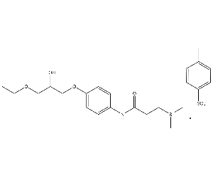 二甲基3-[4-(2-羟基-3-乙氧基)丙氧基苯基]氨基-3-氧代丙基锍对甲苯磺酸盐 
