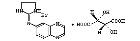 酒石酸溴莫尼定及其中间体