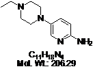 5-(4-乙基哌嗪-1-基)吡啶-2-胺